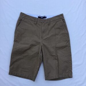 Vans Chino Shorts Men’s Sz 28 Slim Flat Front Pockets